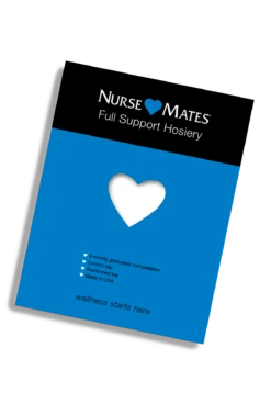 Nurse Mates "Feels Terrific" Women's 6 MmHg Full Support Nursing Pantyhose