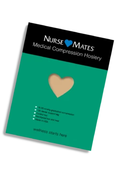 Nurse Mates "Medical Compression" Women's 15-20 MmHg Full Support Pantyhose