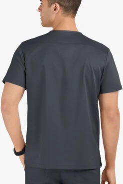 UA Advantage STRETCH Men's 6-Pocket V-Neck Scrub Top -Cherokee Shop AB615 092523 PEWTE 4