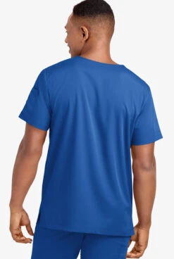 UA Advantage STRETCH Men's 4-Pocket V-Neck Scrub Top -Cherokee Shop AB799 092523 ROYAL 4