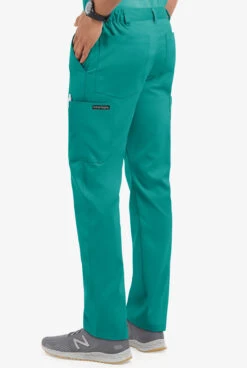 UA Advantage STRETCH Men's 8-Pocket Cargo Scrub Pants -Cherokee Shop AB841 100523 TEAL 4