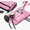 ADC Breast Cancer Awareness Aneroid Sphygmomanometer, Sprague Stethoscope Pro's Combo II Kit W/ Case
