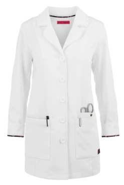 Betsey Johnson Women's 32" 3-Pocket Lab Coat