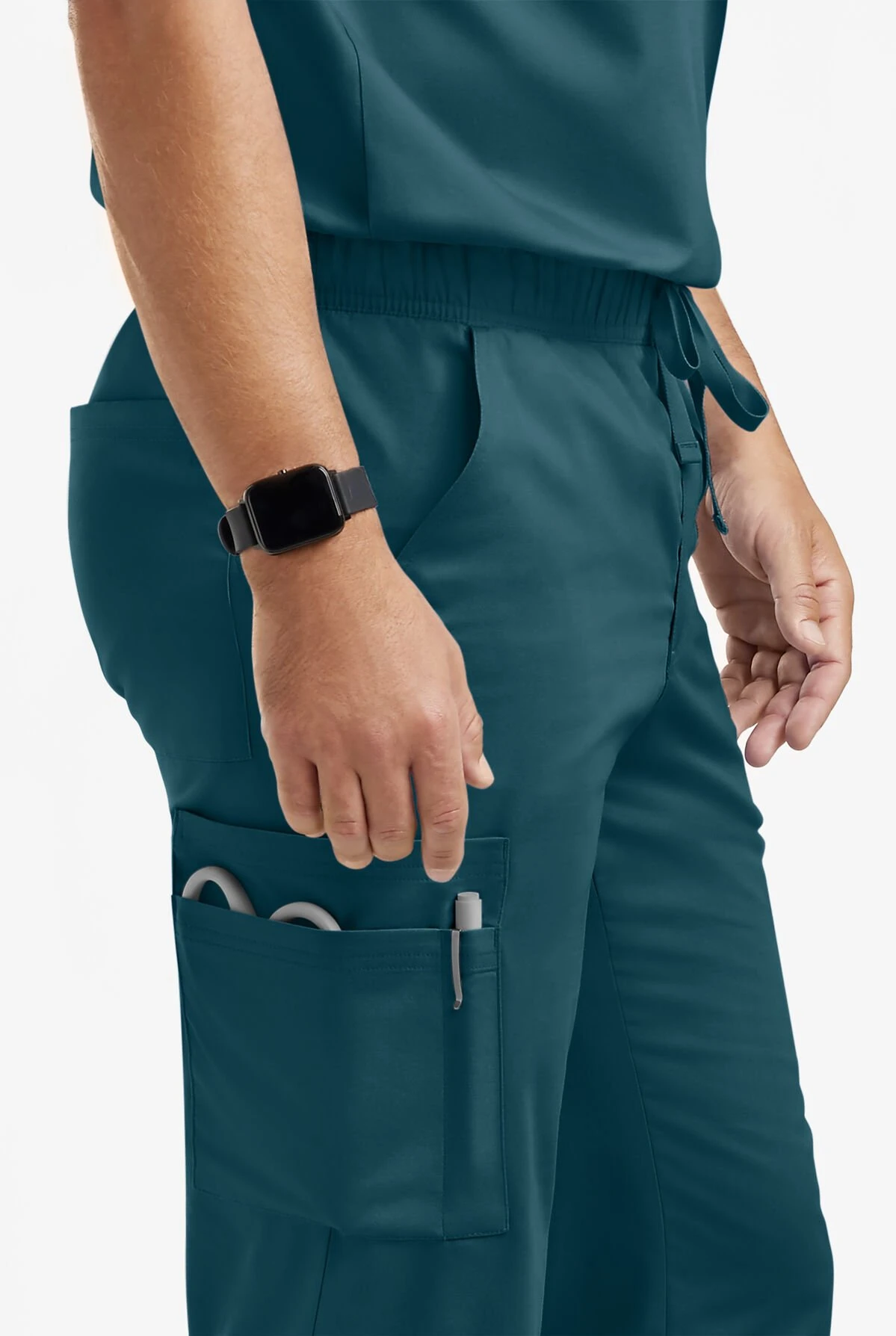 Butter-Soft Originals Men's 9-Pocket Straight Leg Cargo Scrub Pants 2 Butter-Soft Originals Men's 9-Pocket Straight Leg Cargo Scrub Pants - Image 2