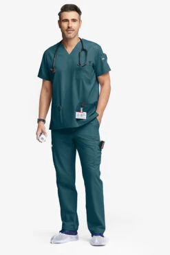 Butter-Soft Originals Men's 9-Pocket Straight Leg Cargo Scrub Pants 7 Butter-Soft Originals Men's 9-Pocket Straight Leg Cargo Scrub Pants -Cherokee Shop BSN1144 092623 CARIB 4