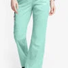Butter-Soft Originals Women's 6-Pocket Mid Rise Flare Leg Scrub Pants