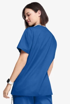 Butter-Soft Originals Unisex 2-Pocket V-Neck Scrub Top -Cherokee Shop BSN1171 101623 ROYAL 3