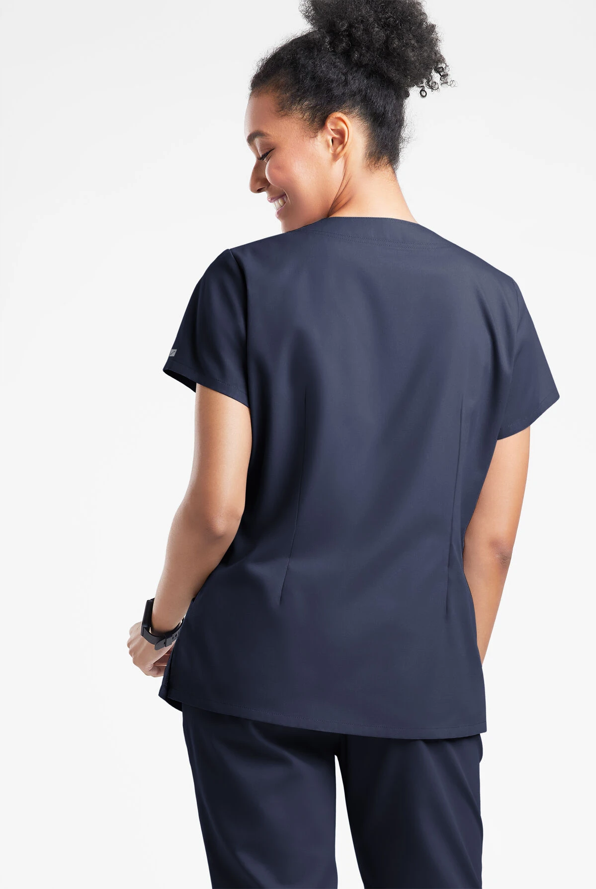 Butter-Soft Originals Women's 6-Pocket Scallop Neck Scrub Top 3 Butter-Soft Originals Women's 6-Pocket Scallop Neck Scrub Top - Image 3