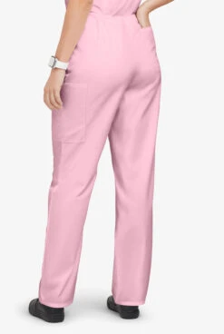 Butter-Soft Originals Unisex 4-Pocket Drawstring Relaxed Straight Leg Scrub Pants -Cherokee Shop BSN1331 100623 BLUSH 3