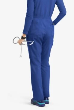 Butter-Soft Originals Women's 8-Pocket Natural Waist Straight Leg Cargo Scrub Pants -Cherokee Shop BSN1379 101623 GALAX 3