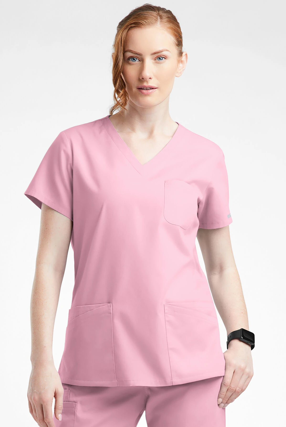 Butter-Soft Originals Women's 7-Pocket Curved V-Neck Scrub Top 2 Butter-Soft Originals Women's 7-Pocket Curved V-Neck Scrub Top - Image 2
