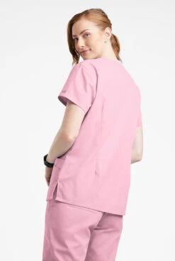 Butter-Soft Originals Women's 7-Pocket Curved V-Neck Scrub Top 6 Butter-Soft Originals Women's 7-Pocket Curved V-Neck Scrub Top -Cherokee Shop BSN1638 102523 BLUSH 3
