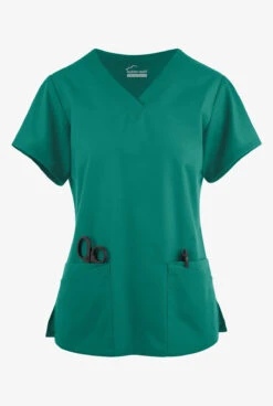 Butter-Soft Originals Women's 6-Pocket V-Neck Scrub Top