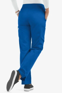 UA Butter-Soft STRETCH Women's 4-Pocket Knit Waistband Yoga Scrub Pants - Tall -Cherokee Shop BSS336 RROY 3