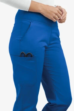 UA Butter-Soft STRETCH Women's 4-Pocket Knit Waistband Yoga Scrub Pants - Tall -Cherokee Shop BSS336 RROY 4