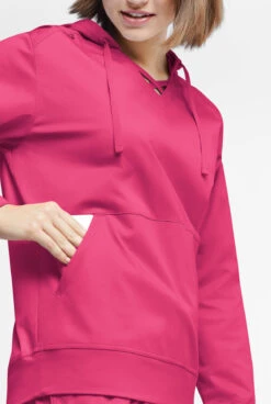 UA Butter-soft STRETCH Women's 4-Pocket Pullover Scrub Hoodie -Cherokee Shop BSS4263 FUCHS 3 HV