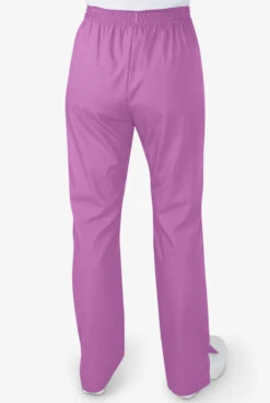 UA Butter-Soft STRETCH Women's 2-Pocket Flat Front With Back Elastic Scrub Pants - Petite -Cherokee Shop BSS476 ORCHI 4 HV