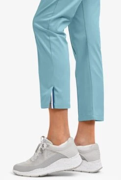 UA Butter-Soft STRETCH Women's 6-Pocket Pin-Tuck Crop Slim With Sport Trim Detail Scrub Pants 13 UA Butter-Soft STRETCH Women's 6-Pocket Pin-Tuck Crop Slim With Sport Trim Detail Scrub Pants -Cherokee Shop BSS573 DEDSM 6