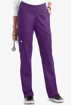 UA Butter-Soft STRETCH Women's 10-Pocket Active Yoga Scrub Pants - Tall