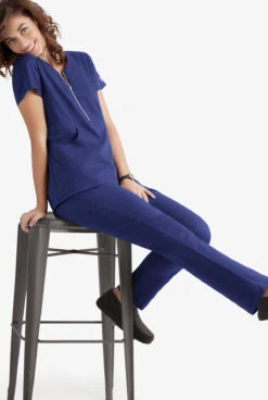 UA Butter-Soft STRETCH Women's 3-Pocket Elastic Waist Drawstring Scrub Pants 5 UA Butter-Soft STRETCH Women's 3-Pocket Elastic Waist Drawstring Scrub Pants -Cherokee Shop BSS907 GALAX 3