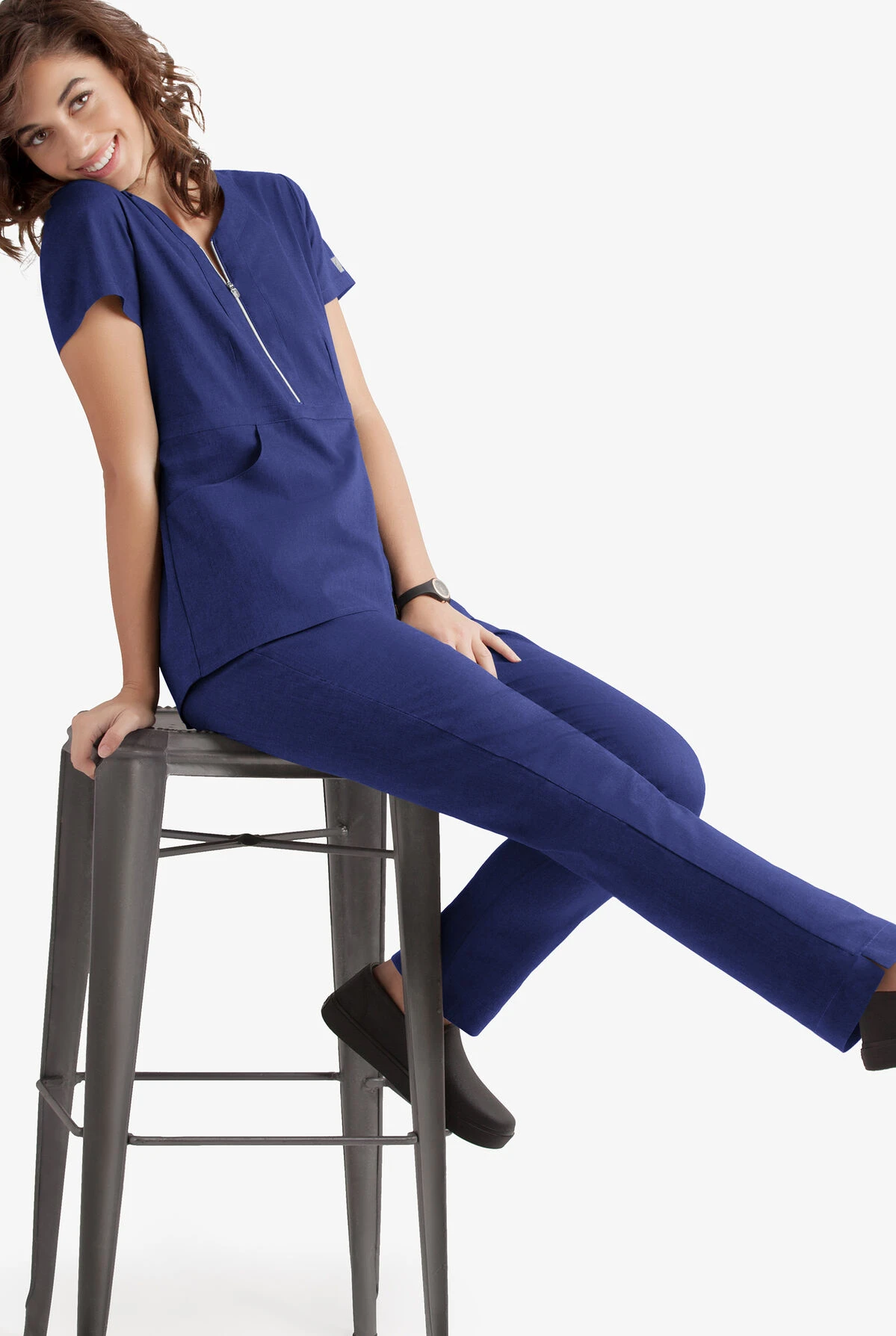 UA Butter-Soft STRETCH Women's 3-Pocket Elastic Waist Drawstring Scrub Pants 3 UA Butter-Soft STRETCH Women's 3-Pocket Elastic Waist Drawstring Scrub Pants - Image 3