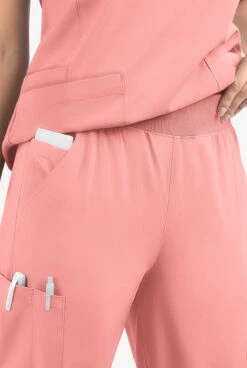 Easy STRETCH By Butter-Soft™ Mila Women's 7-Pocket Jogger Scrub Pants - Petite 7 Easy STRETCH By Butter-Soft™ Mila Women's 7-Pocket Jogger Scrub Pants - Petite -Cherokee Shop BU287 110723 AUCOR 5