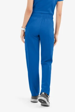 Easy STRETCH By Butter-Soft™ Nala Women's 5-Pocket Straight Leg Scrub Pants - Petite -Cherokee Shop BU469 ROYAL 3