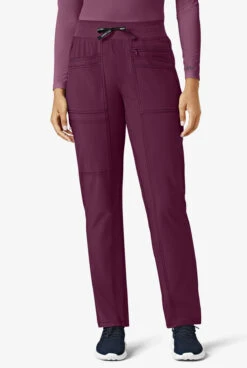 Carhartt Cross-Flex Force Women's 8-Pocket STRETCH Slim Leg Cargo Drawstring Scrub Pants