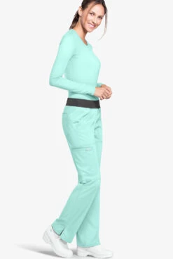 Cherokee Workwear Revolution Women's 4-Pocket STRETCH Pull-On Cargo Scrub Pants -Cherokee Shop CK110 100423 CRBEP 2