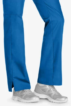 Cherokee Workwear Women's 6-Pocket Rib-Knit Waistband Pull-On Cargo Scrub Pants -Cherokee Shop CK210 ROYAL 5 1