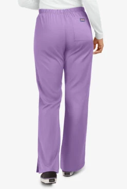 Cherokee Workwear Women's 3-Pocket Flare Leg Drawstring Scrub Pants -Cherokee Shop CK4101 ORCHI 4