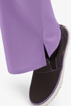 Cherokee Workwear Women's 3-Pocket Flare Leg Drawstring Scrub Pants -Cherokee Shop CK4101 ORCHI 5