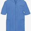 Cherokee Workwear Men's 3-Pocket Short Sleeve Zip Front Scrub Jacket