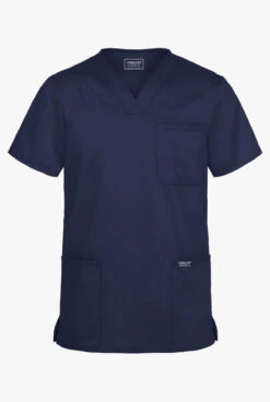 Cherokee Shop 32 Cherokee Workwear Revolution Men's 3-Pocket STRETCH V-Neck Scrub Top