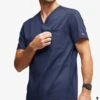 UA Exclusive Cherokee Workwear Revolution Men's 3-Pocket STRETCH Mesh Trim V-Neck Scrub Top