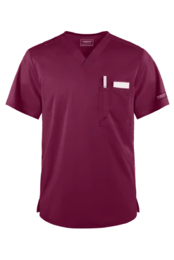 Cherokee Workwear Revolution Unisex 1-Pocket STRETCH V-Neck Scrub Top