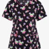 Cherokee UA Exclusive Tooniforms Disney's Mickey Ice Cream Women's 2-Pocket STRETCH V-Neck Print Scrub Top