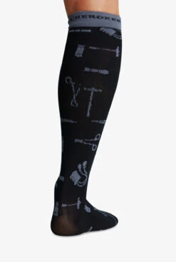 Cherokee Instrumental Helpers Men's 8-12 MmHg Light Compression Socks -Cherokee Shop CKINSTRU 3