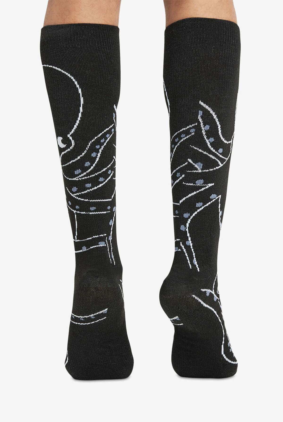 Cherokee Octo Sketch Men's 10-15 MmHg Light Compression Socks 2 Cherokee Octo Sketch Men's 10-15 MmHg Light Compression Socks - Image 2