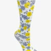 UA Exclusive Cutieful Sunshine Blossoms Women's 10-18 MmHg Wide Light Compression Socks