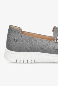 Nurse Mates Women's Daisy Slip On Nursing Shoes -Cherokee Shop DAISY GREY 4