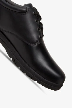 Dansko Men's Walker Black Lace Up Shoes -Cherokee Shop DANSKWLK BLACK 3