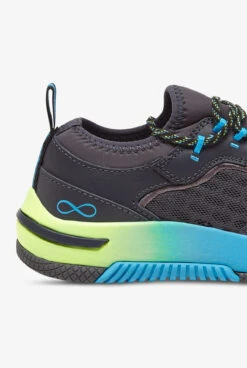 Infinity By Cherokee Women's Dart Pewter/Neon Fade Athletic Lace Up Nursing Shoes -Cherokee Shop DARTPWNF 103023 4