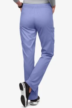 UA Flex2 Women's 7-Pocket Flat Front Cargo STRETCH Scrub Pants - Petite -Cherokee Shop F2691 CEIL 4