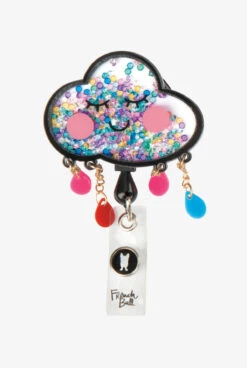 French Bull By Koi Cloud Shaker ID Badge Holder