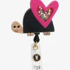 French Bull By Koi Turtle Love Shaker ID Badge Holder