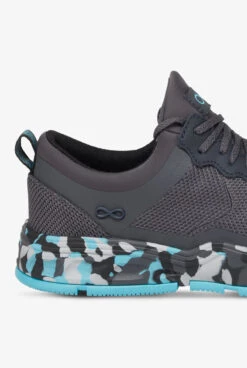 Infinity By Cherokee Women's Fly Pewter/Night Ocean Camo Athletic Lace Up Nursing Shoes -Cherokee Shop FLYPWNO 103023 4