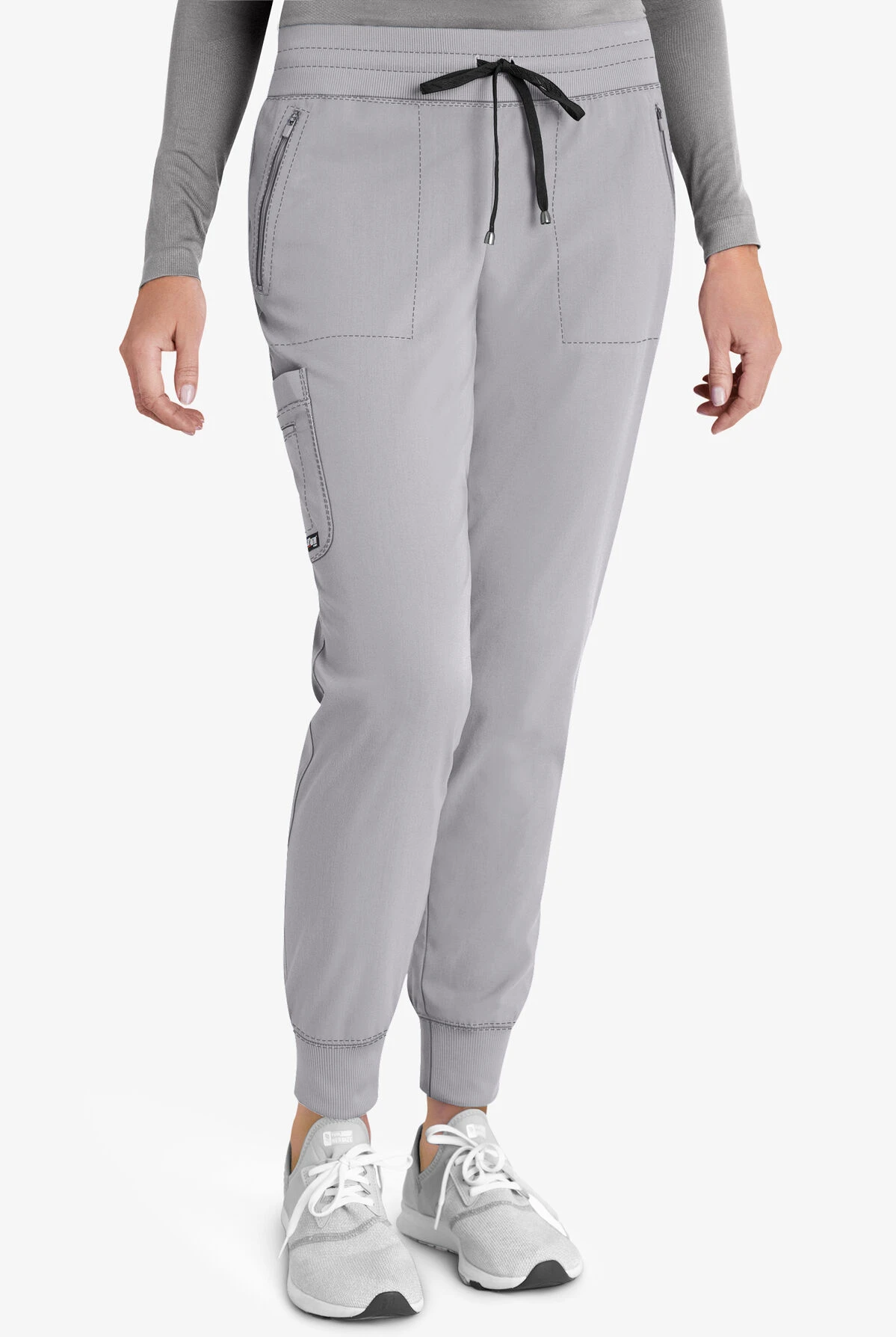 Grey's Anatomy™ By Barco Spandex STRETCH Eden Women's 5-Pocket Cargo Jogger Scrub Pants - Petite 1 Grey's Anatomy™ By Barco Spandex STRETCH Eden Women's 5-Pocket Cargo Jogger Scrub Pants - Petite