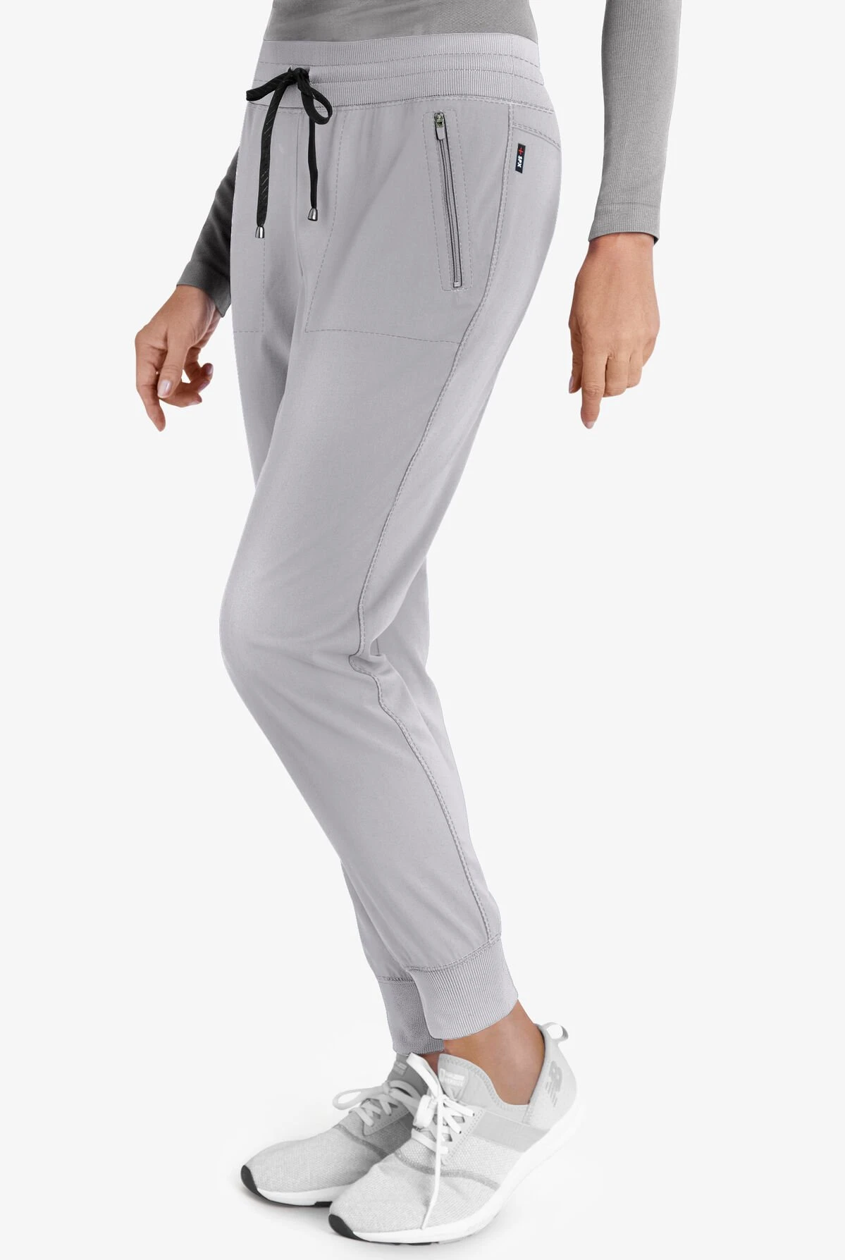 Grey's Anatomy™ By Barco Spandex STRETCH Eden Women's 5-Pocket Cargo Jogger Scrub Pants - Petite 3 Grey's Anatomy™ By Barco Spandex STRETCH Eden Women's 5-Pocket Cargo Jogger Scrub Pants - Petite - Image 3