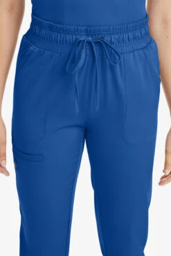 HH Works By Healing Hands Rene Women's 5-Pocket STRETCH Jogger Cargo Pants -Cherokee Shop HE9575 ROYAL 3 HV
